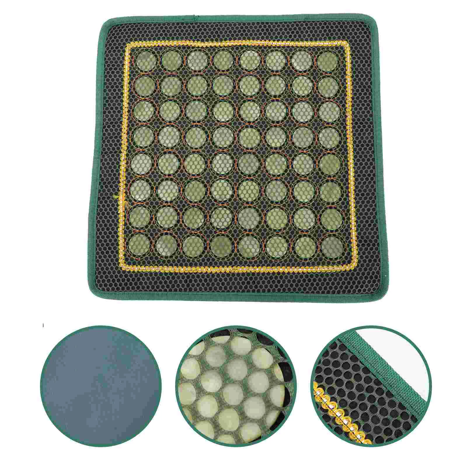 

Подушка для кресла, летняя подушка для автомобиля, охлаждающая крутая Нефритовая Подушка, дышащие квадратные подушки