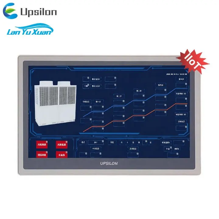 

vnc mobile remote control F6156H programmable easy view hmi touch screen