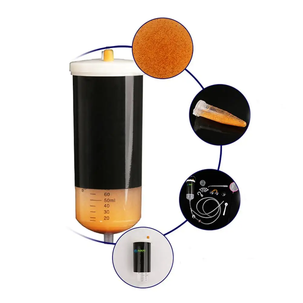 Инкубатор солёного креветочного яйца Artemia: профессиональный, эффективный, простой в использовании, комплект для высиживания ведра с инструментами.