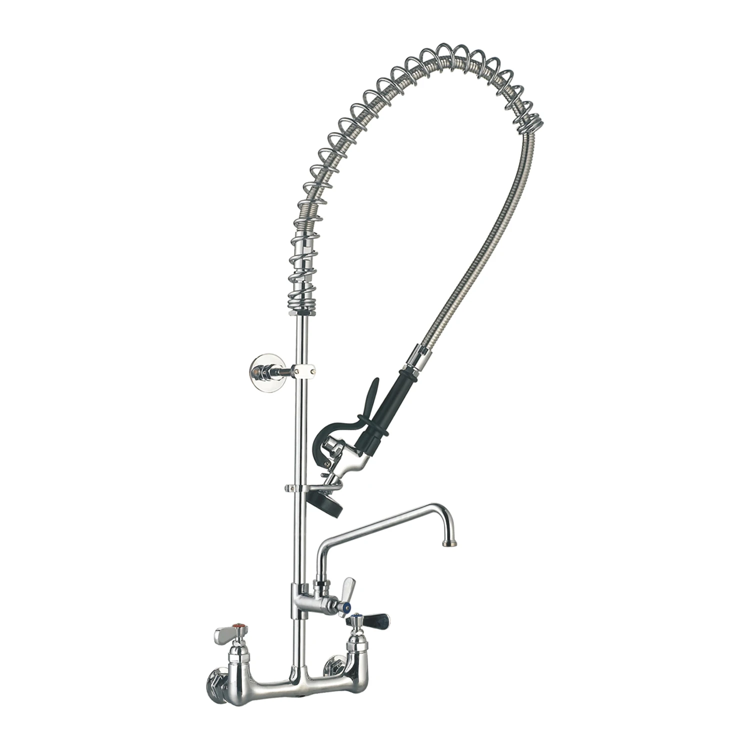 

High Pressure Pre Rinse Unit Water Faucet For Fish Cleaning Camp Table