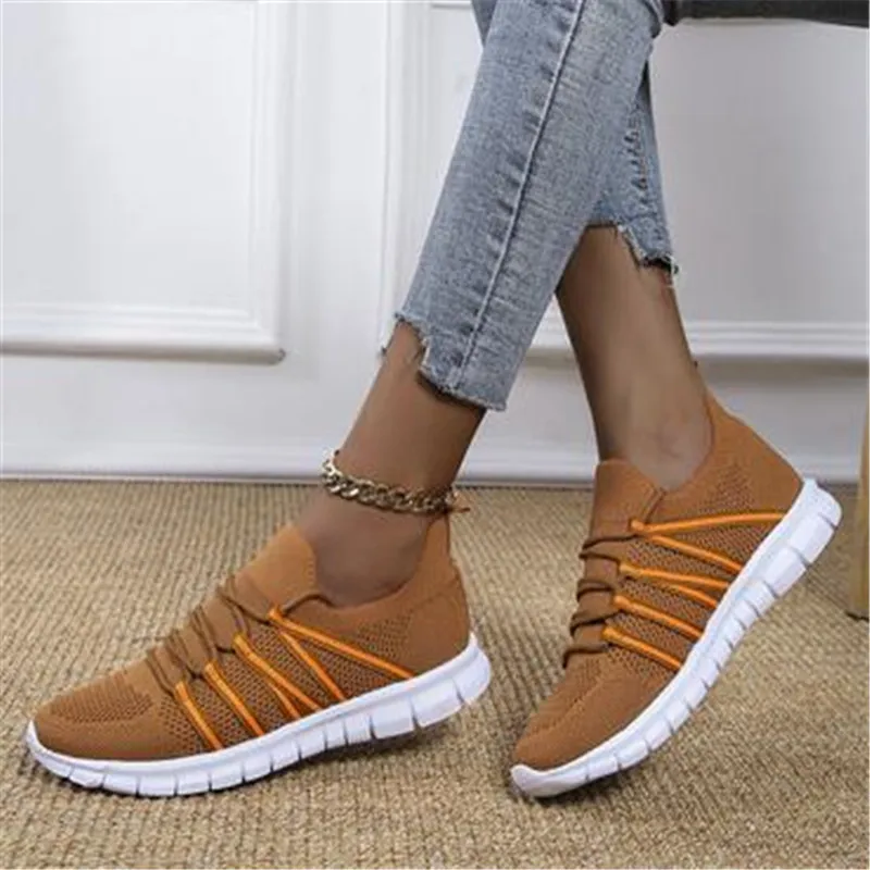 

Flat Shoes Female Casual Fashion Trend Comfortable Breathable Slip on Loafers All-match Contracted Sneakers Rasterinha Feminina