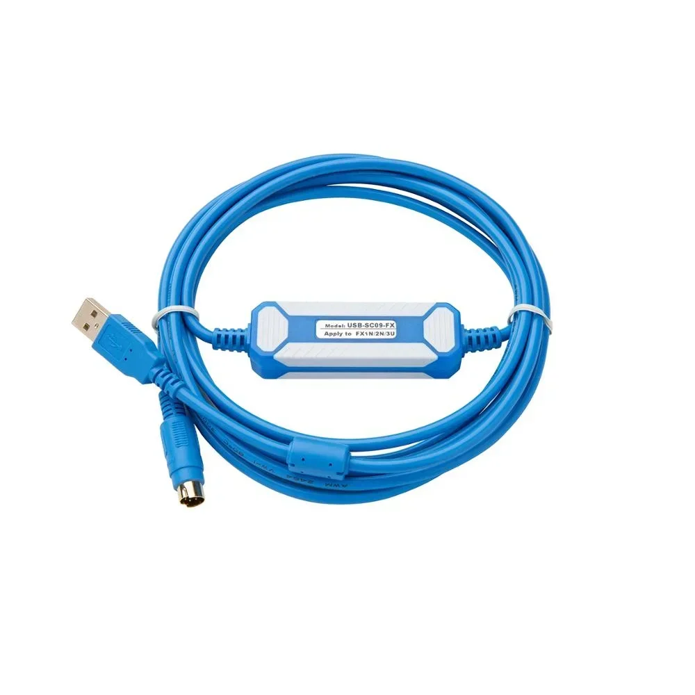 

ISO USB-SC09-FX изоляционный кабель для программирования подходит для Mitsubishi FX всех серий FX2n FX3U FX1N Изолированный адаптер ПЛК