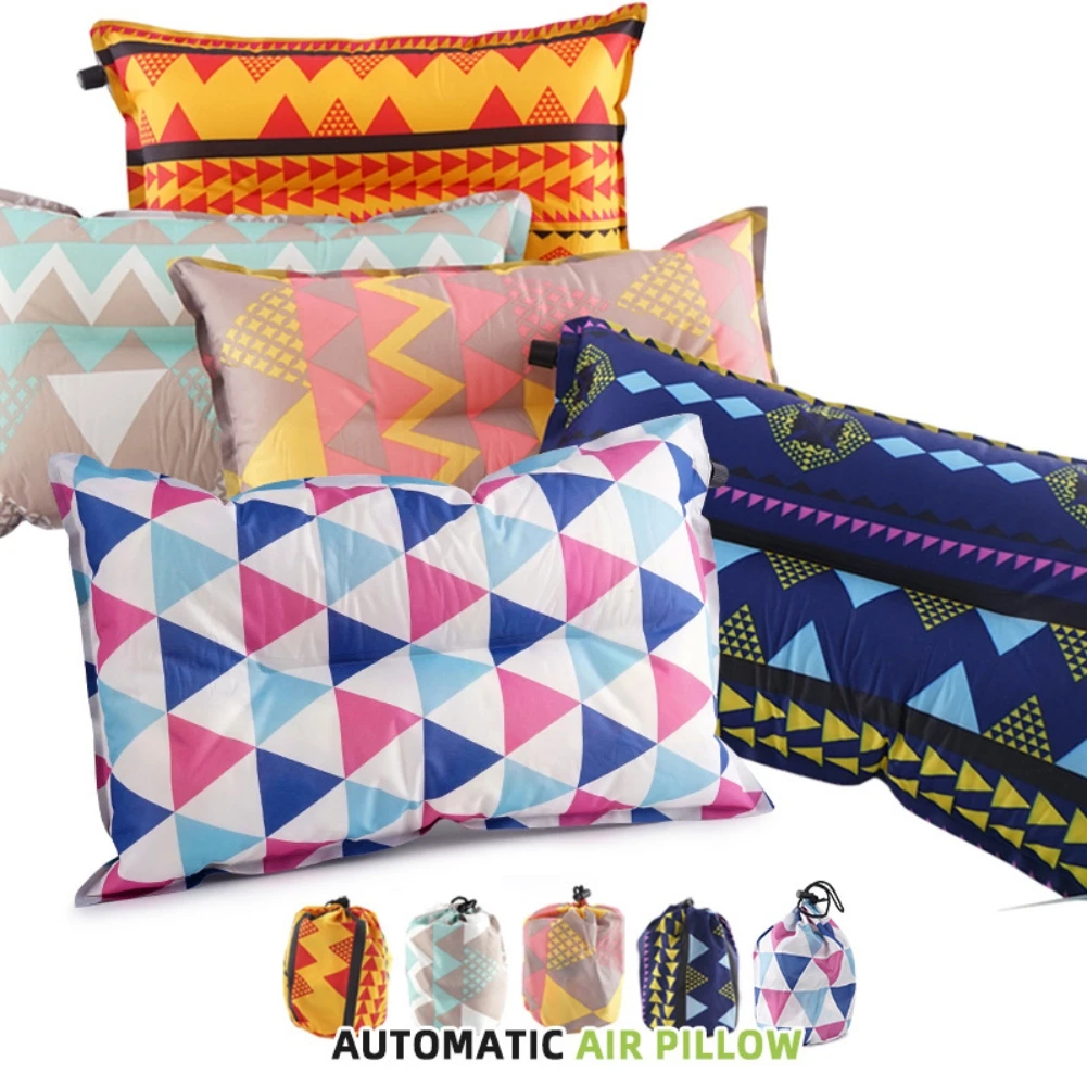 

Туристическая палатка компрессионная Подушка с несколькими принтами износостойкая прочная портативная Автоматическая надувка инструмен...