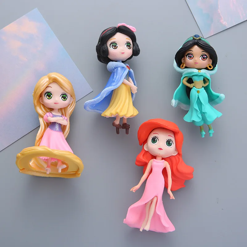 

Cartoon Princess Fridge Magnets Cute Gifts for Children Kawaii Message Board Magnetic Stickers 3D Magnetic Stickers for Fridge