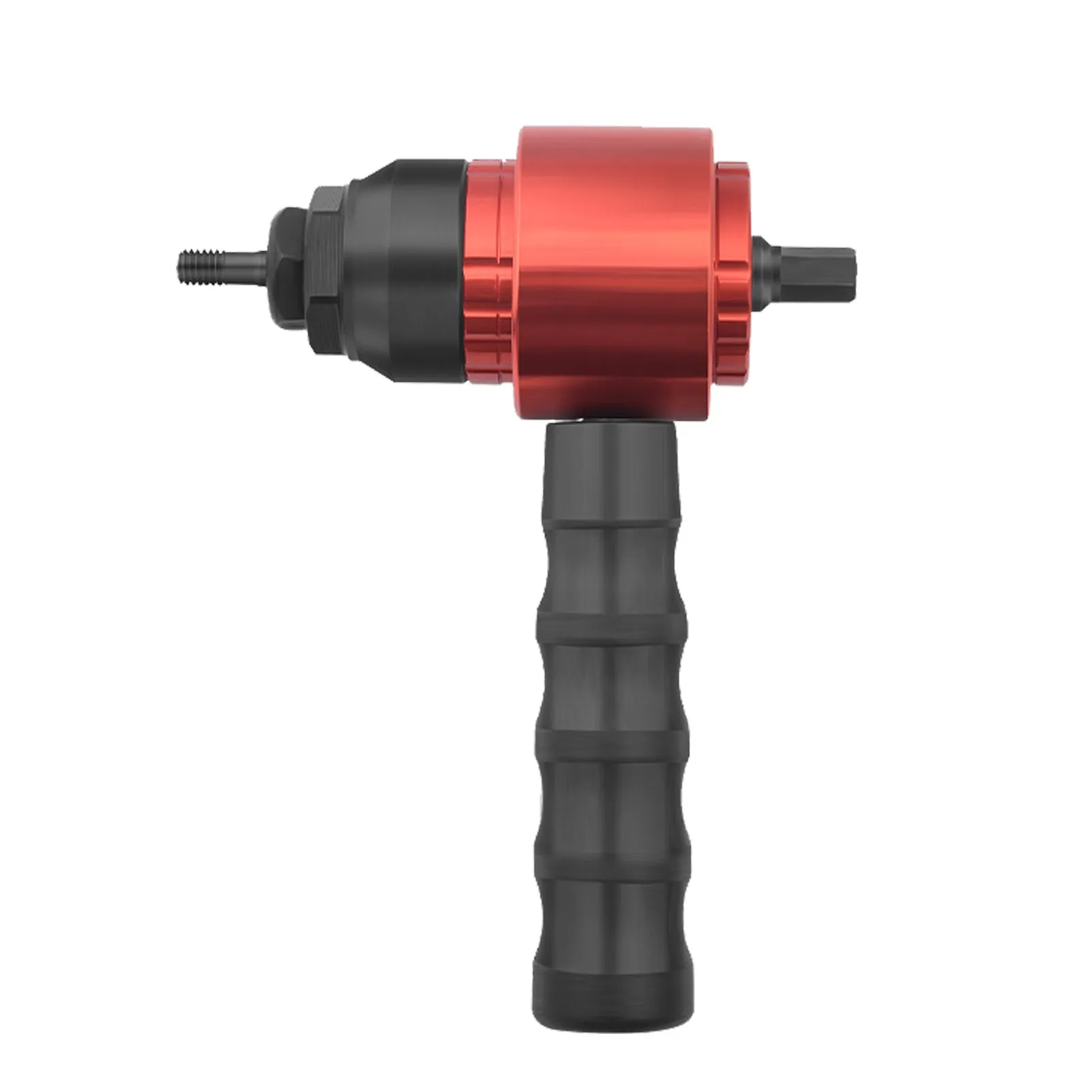 

Electric Rivet Adapter Drill Adapter With Aluminum Casting Housing And A Non-slip Handle For Cordless Drill Electric Riveting