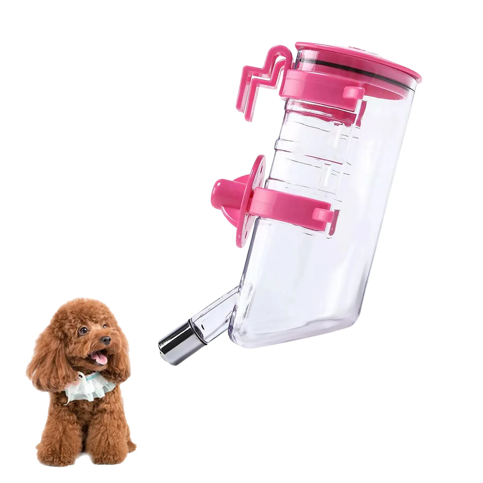 

Диспенсер для воды для домашних животных, подвесная автоматическая бутылка для воды для мелких и средних животных большой емкости