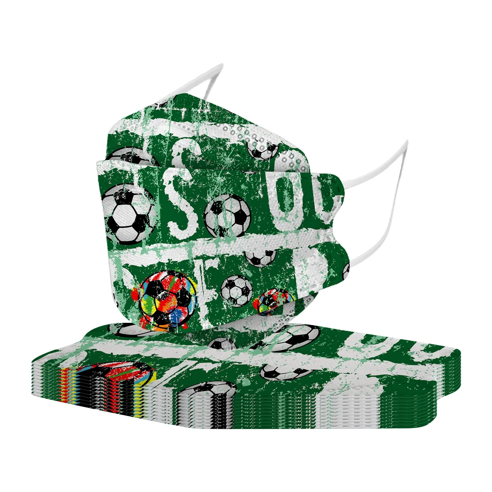 10 шт. детские одноразовые маски для игры в футбол |