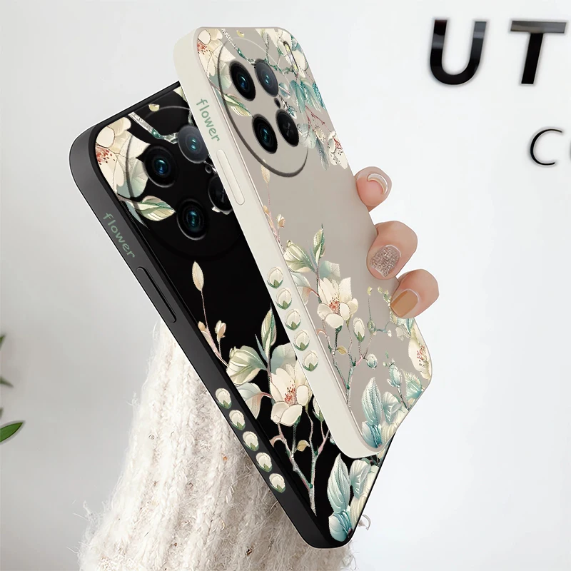 Чехол с белыми маленькими цветами и цветочным узором для Vivo Z1I Z1X Z3X Z5 Z5I U3 U10 U20