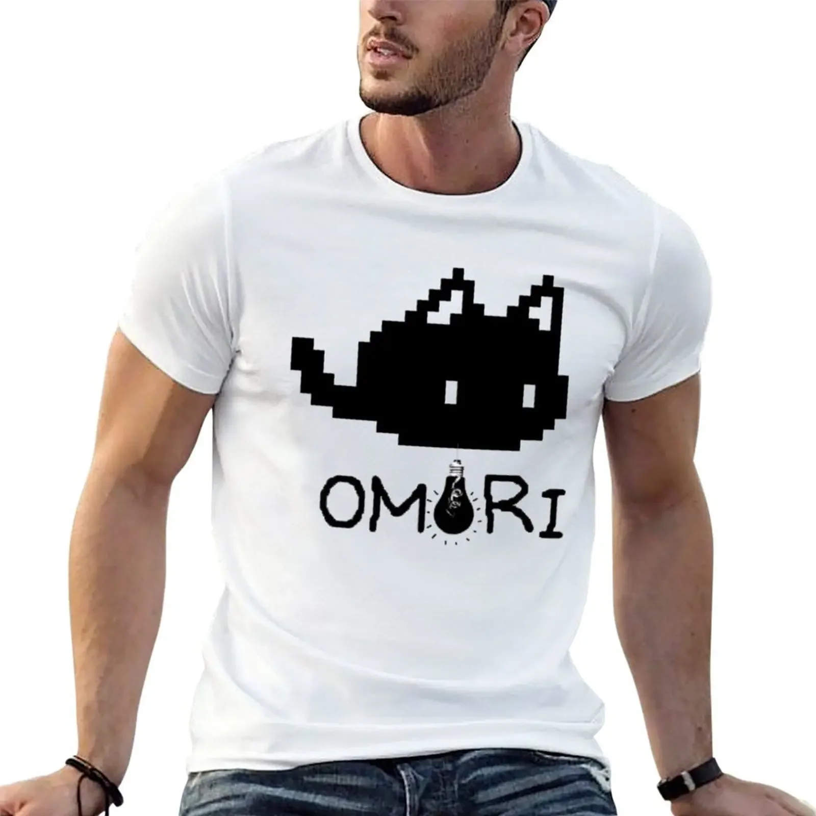 omori T-Shirt plus size clothes shirts graphic mens