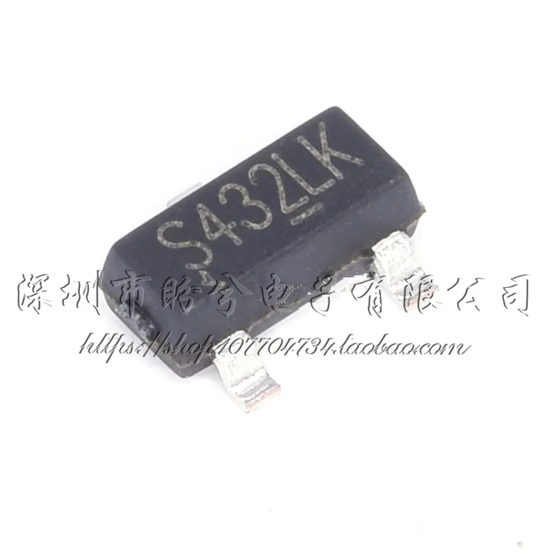

20 шт., стандартный патч SOT-23 Silkscreen S432L, почти базовый чип IC