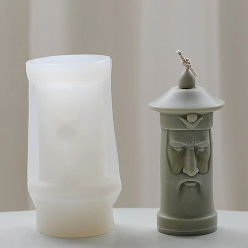 

3D Roman Silicone Mold for Candle Making Resin Mold Handmade Soap Clay Mould DIY