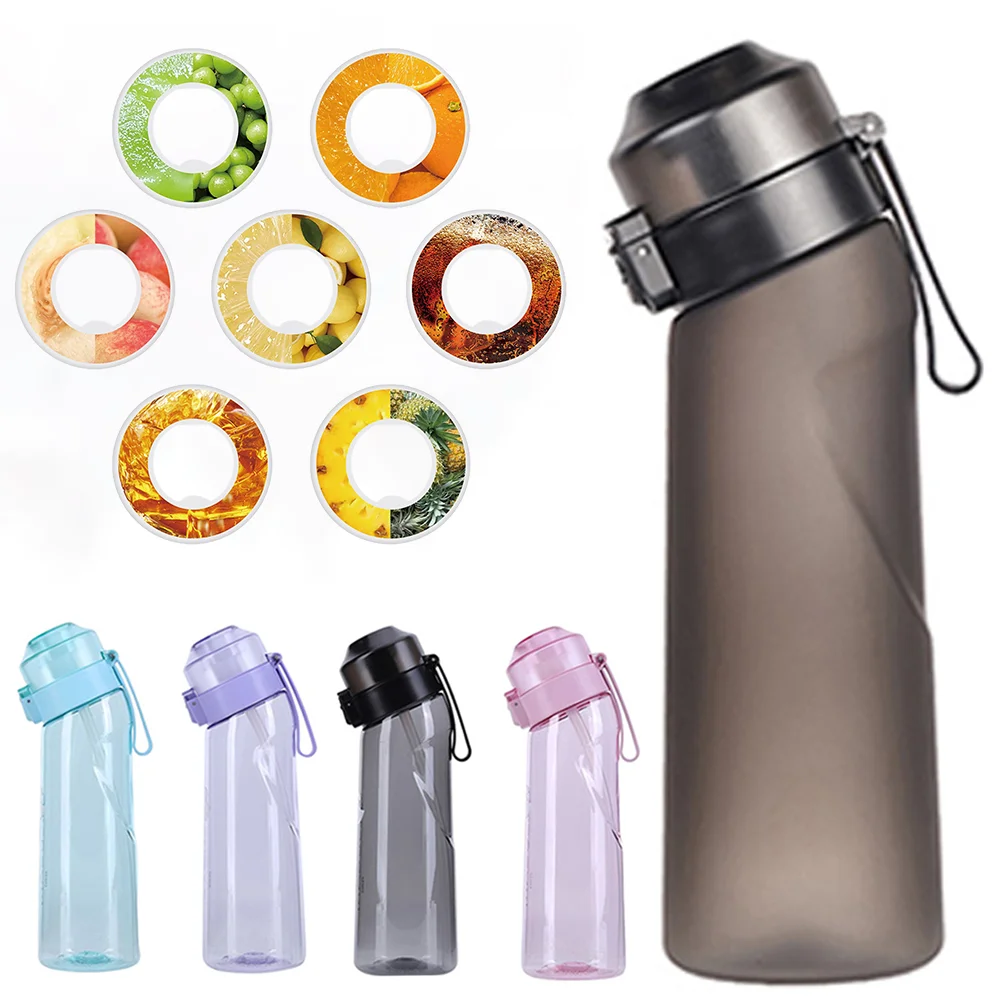 

650ML Air Up Flavored Water Bottle Scent Water Cup Sports Water Bottle For Outdoor Fashion Water Bottle With Fruit Flavor Pods