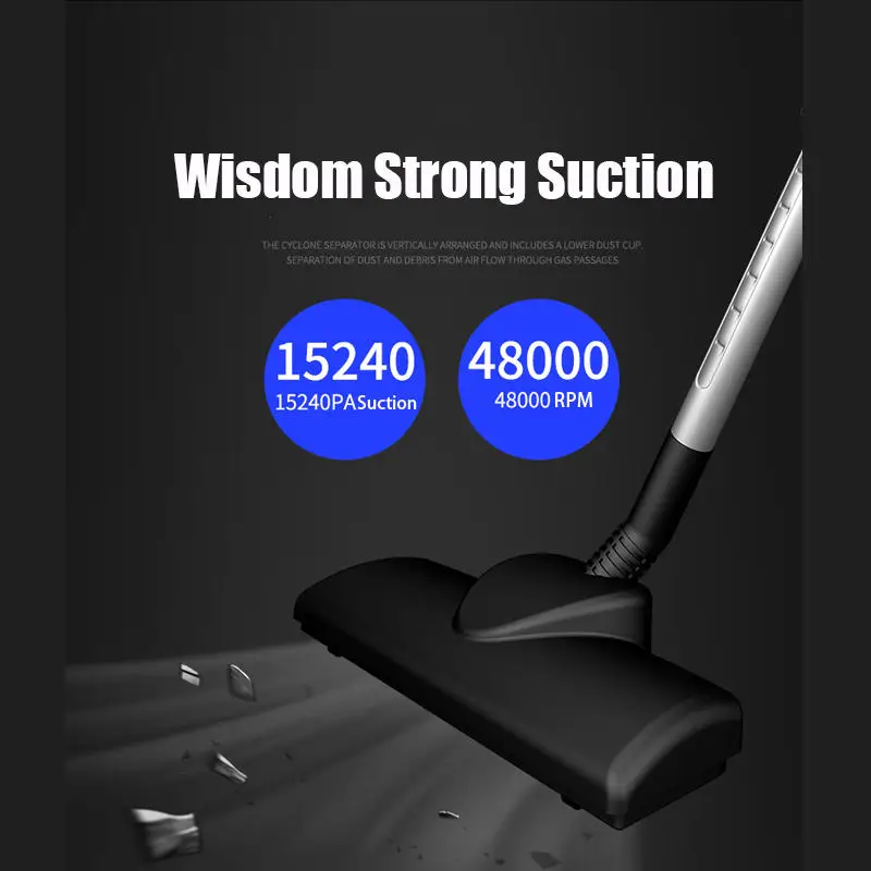 Steel Sgzuiger Floor Care Aspirateur Aspirador Aspiradora Ручной портативный пылесос-палка