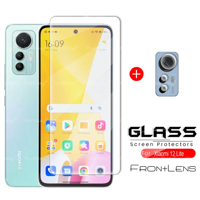 For Xiaomi 12 Lite Glass Protector Film For Xiaomi 12 Lite Tempered Glass Screen Lens Camera Film For Xiaomi 12 Lite Glass