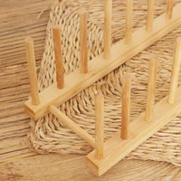 layer bamboo dish rack drainboard drying drainer storage holder stand kitchen cabinet organizer for dish plate bowl cup