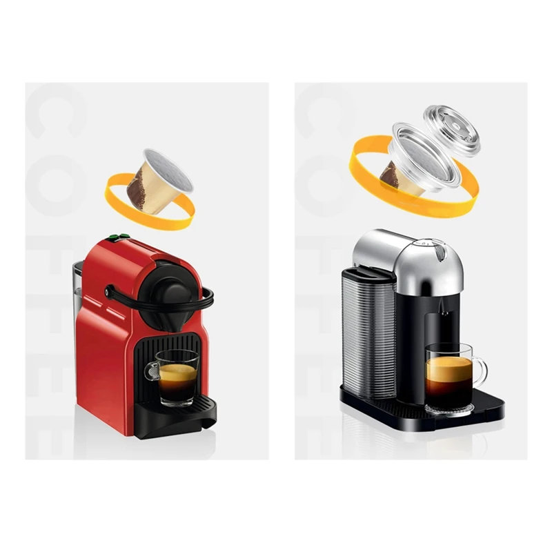 Кофейный фильтр из нержавеющей стали для Delonghi ENV135/Vertuo Next/Vertuo многоразовые