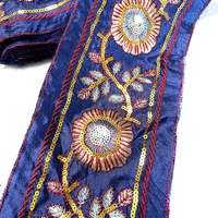 11cm blue purple ethnic lace webbing diy clothing home textiles curtains shoes hats bags accessories
