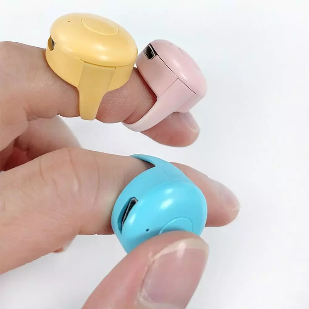 

jmt durableWearable Finger Ring Bluetooth 4.0 Remote Control Smart Wireless Remote Controller for Macbook/iOS/Android Mobile P