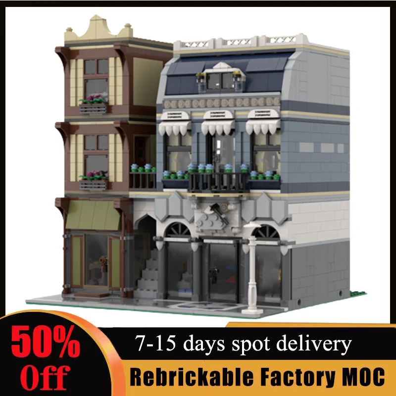 

2017pcs Customized Outdoor Sports Shop Building Blocks Street View Bricks Assembled DIY Birthday Children Christmas Toys Gifts