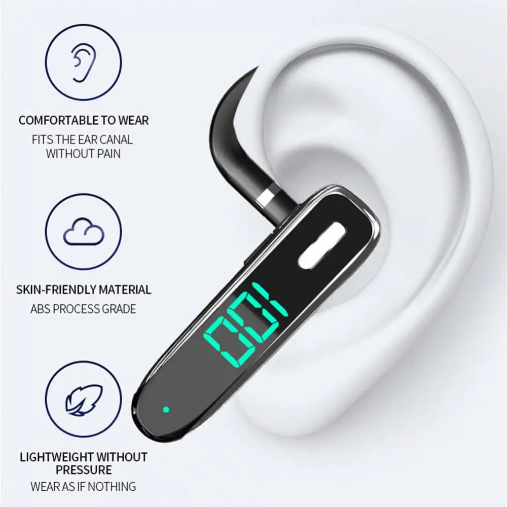 

Wireless Headphones Noise Reduction Music Sport Headphone With Microphone Led Digital Display Tws Earphone Bluetooth 5.3 Headset