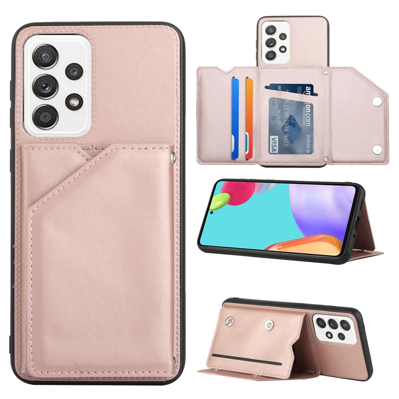 

Card Slots Wallet Case for Redmi Note 11 11 Pro 10 Pro 9 9 Pro Poco X3 Pro M4 Pro Xiaomi 10T 11T 12 Half-wrapped Kickstand Cover