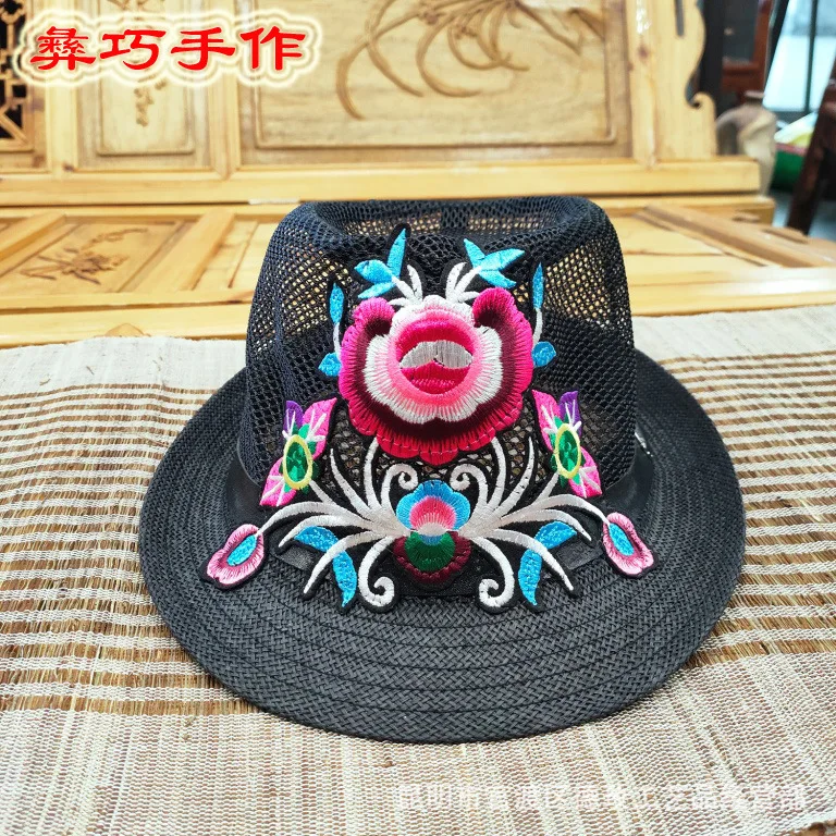

2022 New Summer Straw Hat For Boys Hollow Breathable Panama Jazz Sun Cap Fashion Children Hats Outdoor Beach Kids Accessories