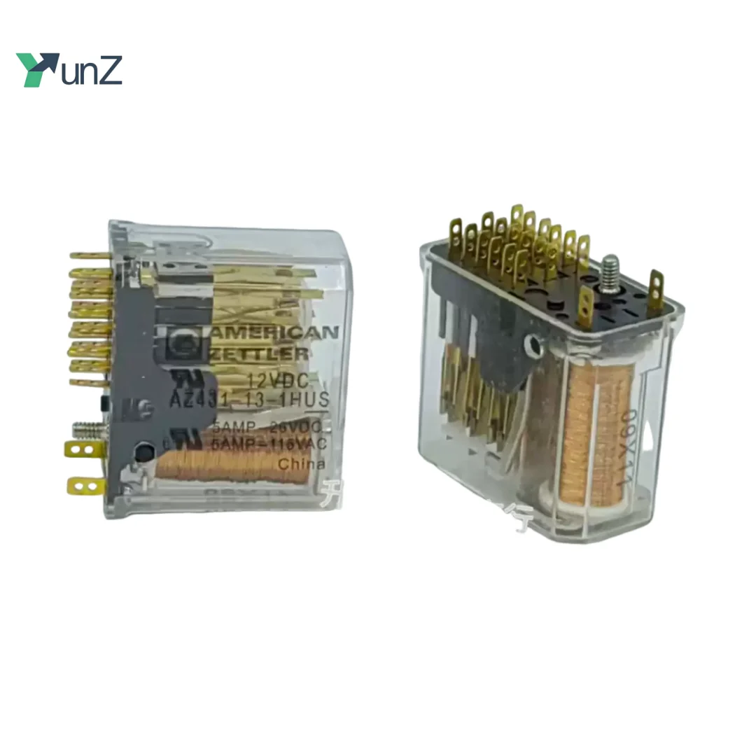 AZ431-13-1HUS 12VDC 5A 20-контактное силовое реле от American Zettler (art.: 3920dd0671d84) - 3920dd0671d84