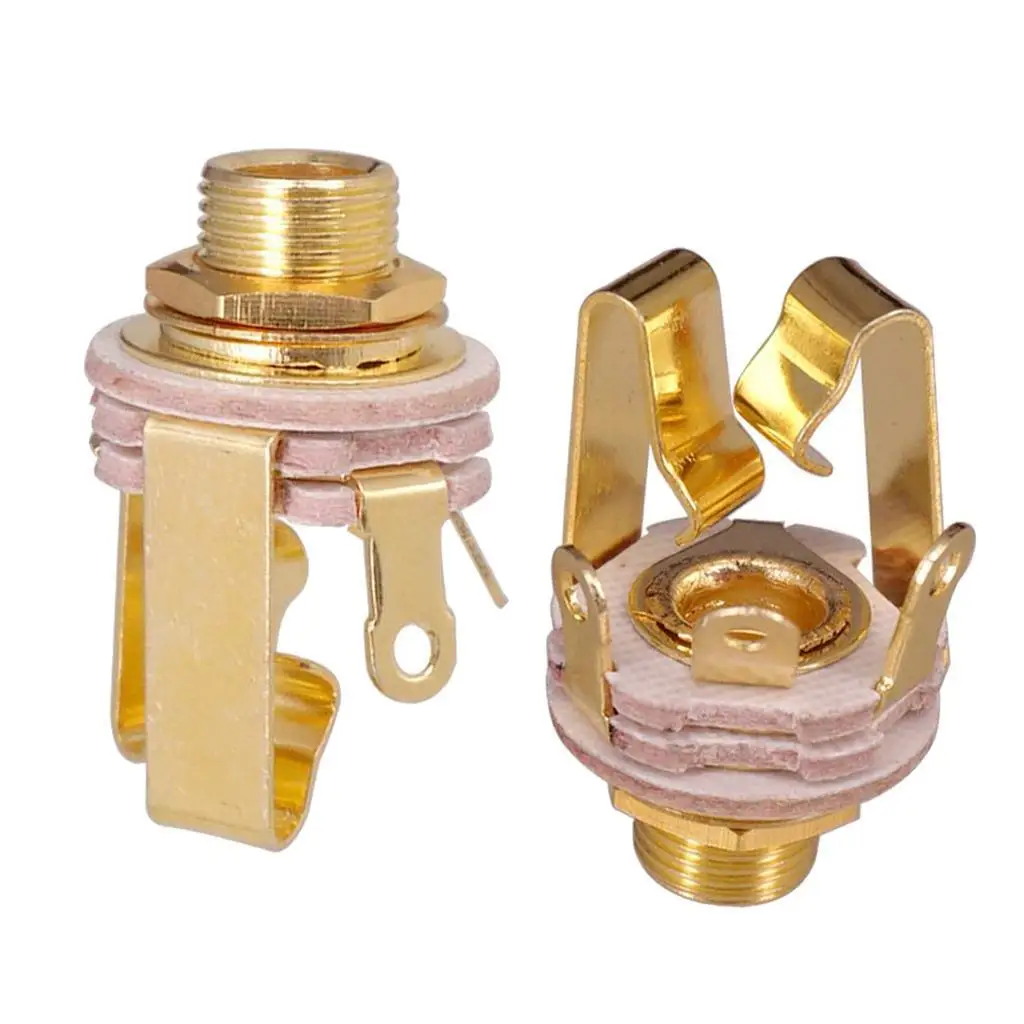 

2/3/5 Mono Plug Input for Electric Guitar Pickup Plug Output 6 35mm Plug