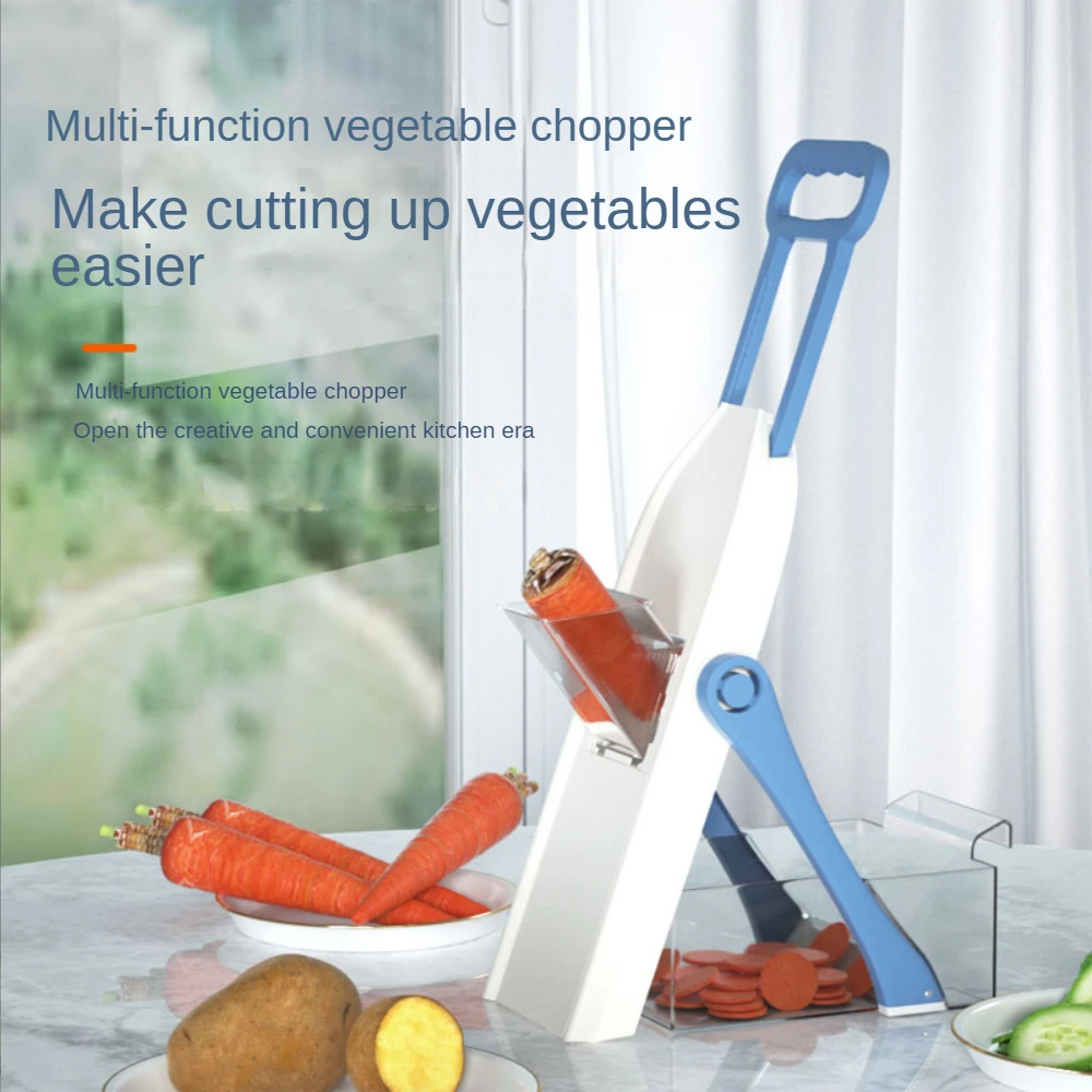 

Многофункциональная овощерезка, слайсер для мяса, картофеля, терка для моркови, кухонные аксессуары, гаджеты, стальное лезвие, кухонный вспомогательный инструмент