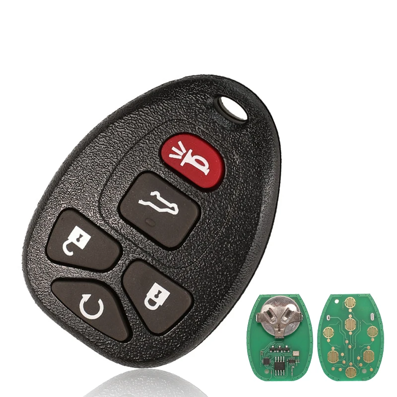 Jingyuqin дистанционный ключ без ключа для Chevrolet Tahoe Traverse GMC Yukon 2007, 2008, 2009, 2010, 2011, 2012, 2013, 2014 15913427