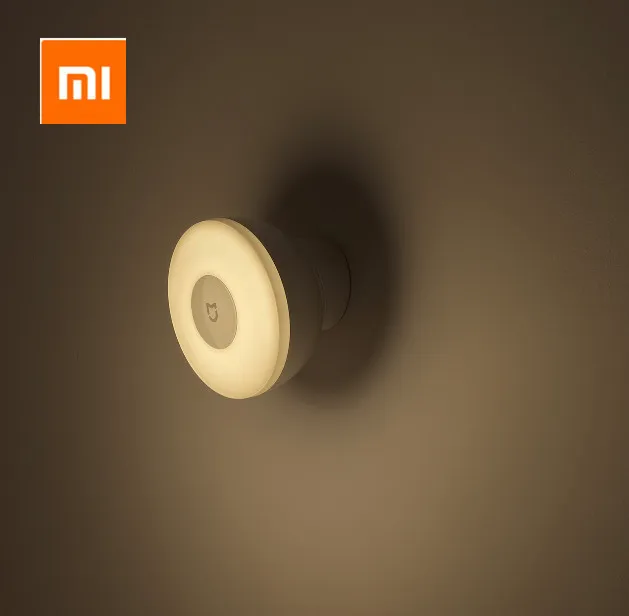 Купить Новинка 2019 г., светодиодный индукционный ночник Xiaomi Mijia, 2 лампы с регулируемой яркостью, инфракрасный смарт-датчик человеческого тела с магн...