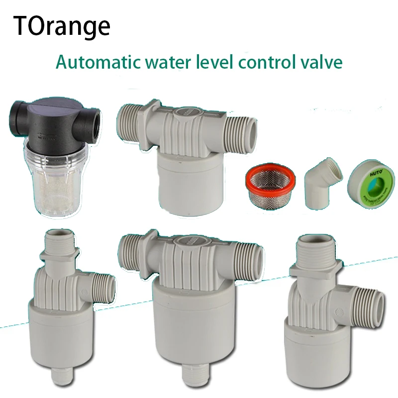 

Автоматический контроллер уровня воды, поплавковый шаровой клапан для резервуара для воды на солнечной батарее, 1/2/3/4 в 1 дюйм