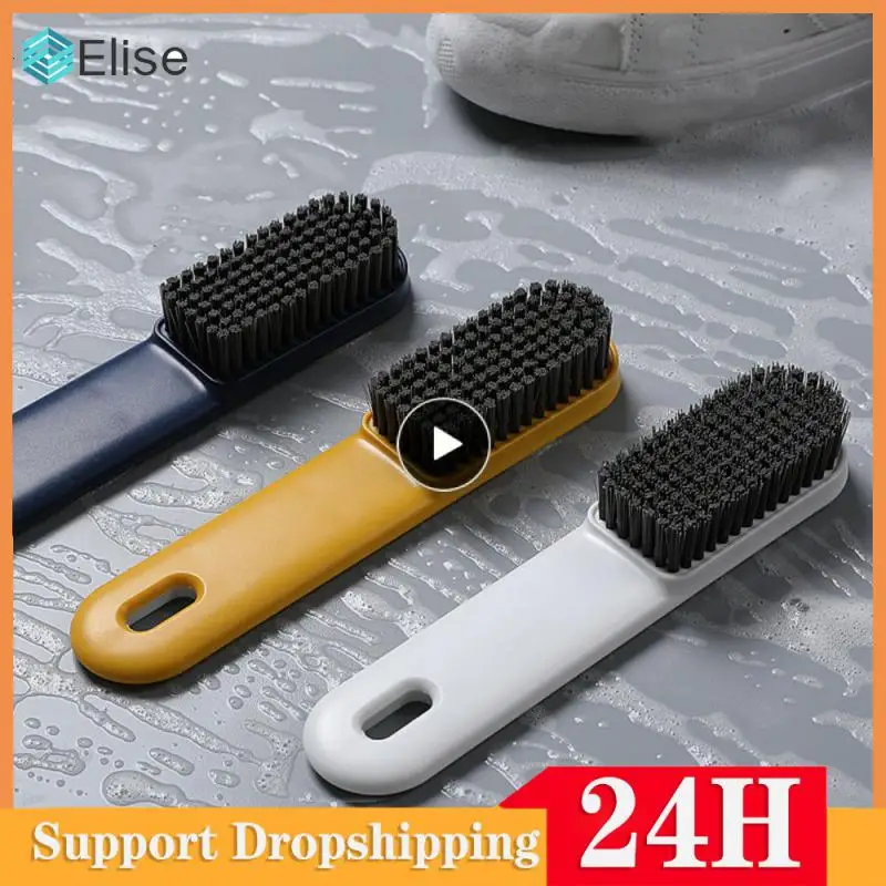 

Abs Material Hangable Laundry And Shoe Brushing Small Brush Environmental Protection Cleaning Brush Easy To Use Labor-saving