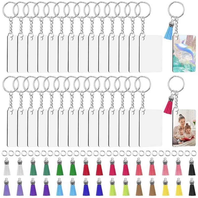 

Thermal Transfer Keychain Board Ornaments DIY Heat Transfer Keychains
