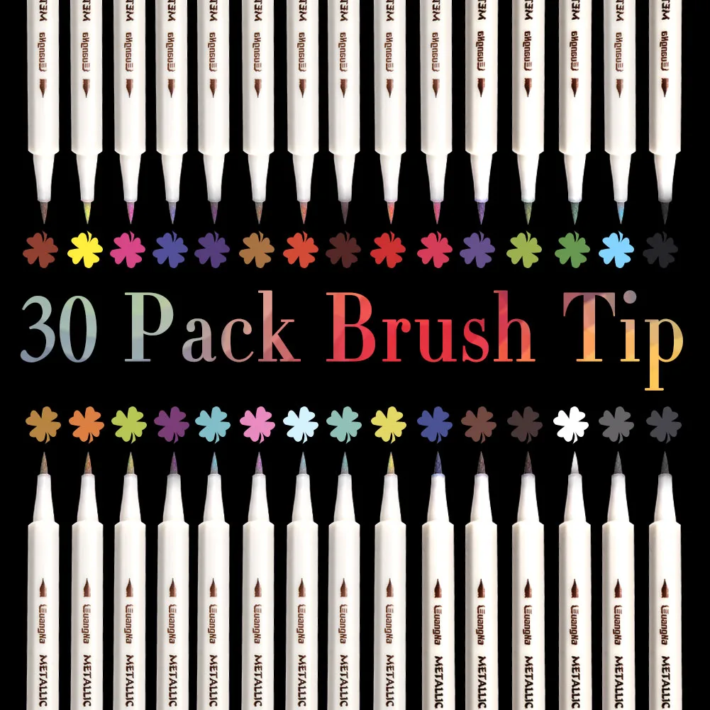 

Набор металлических canetas marcadoras с 30 ядрами, запрограммируйте вас в то же время, сделайте себя в то же время, Украсьте юбилей, desenho,