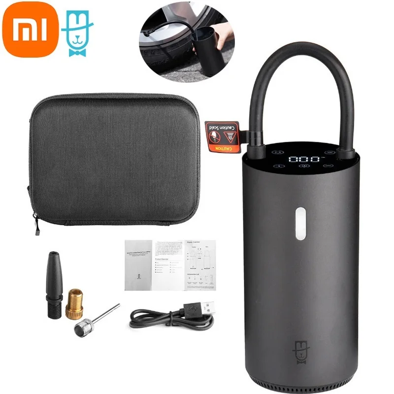 

Xiaomi Roidmi Mojietu Portable Smart Digital Tire Pressure Detection Electric Inflator Pump for Bike Motorcycle Car Football