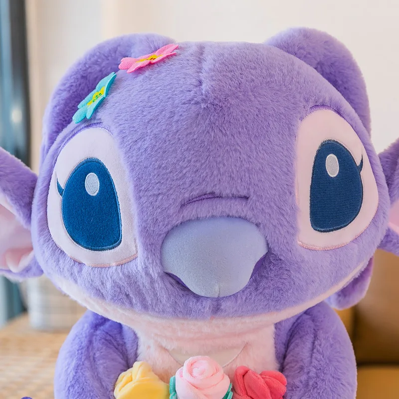 Плюшевая Кукла Дисней Лило Лаванда Таро Мягкий Фиолетовый Ангел Мягкая Игрушка