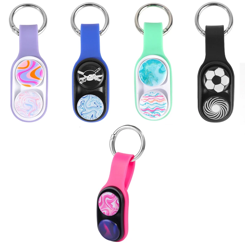 

Poppuck Magnet Spinner Fidget Toy Colorful Squeeze Ejection Fingertip Toy Hand Spinner Christmas Gift for Children Free Shipping