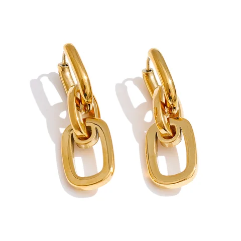 Yhpup Daily 316 Серьги-капельки из нержавеющей стали