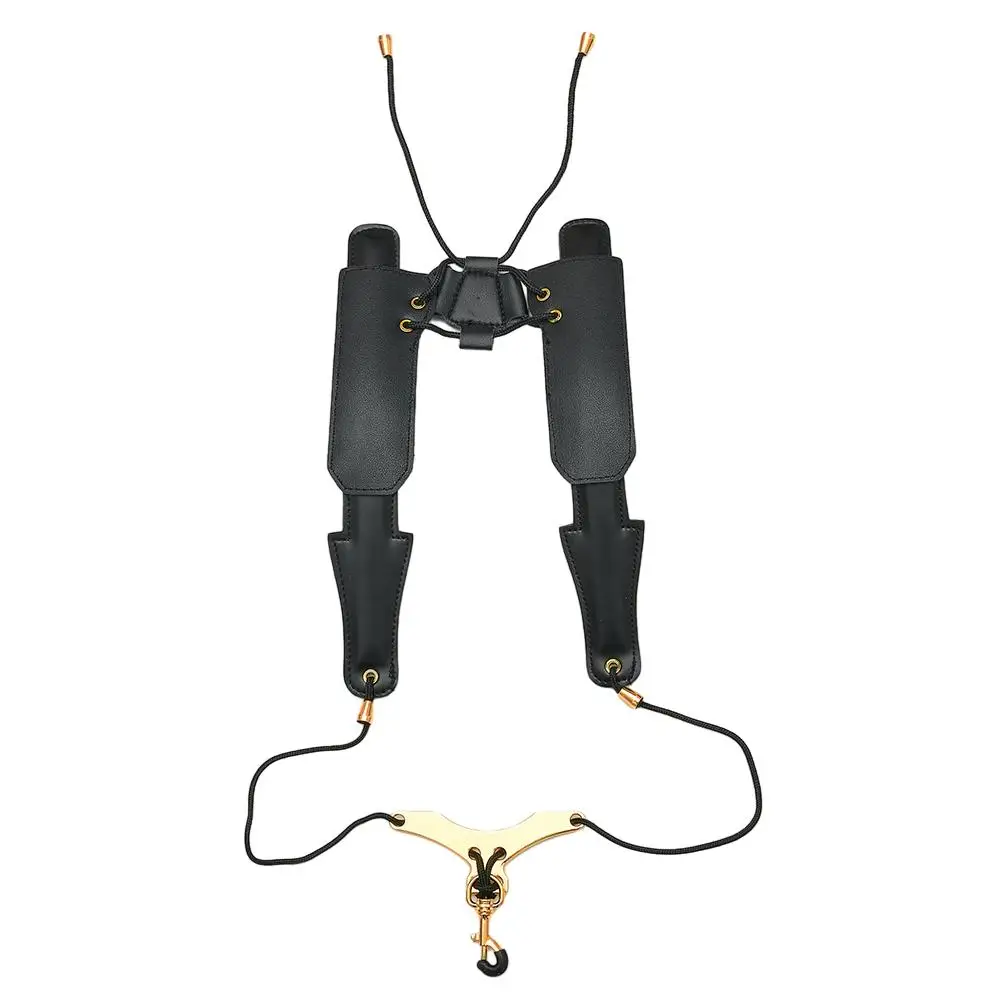 

Saxophone Strap Leather Shoulder Neck Strap Lanyard For Tenor Alto Sax Neck Shoulder Protection Musical Instrument Accessories