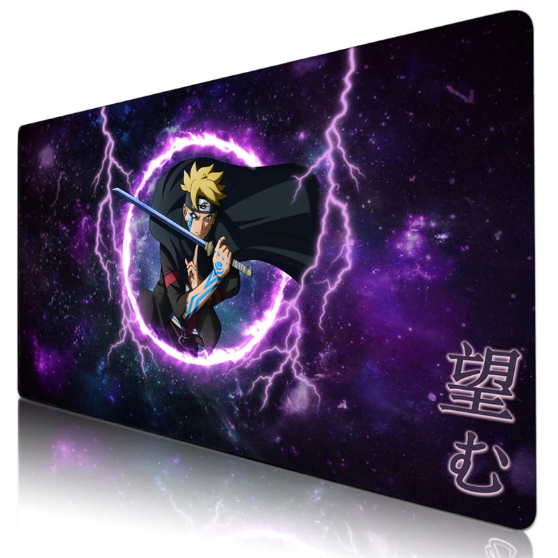 

Anime Mouse Pad Gaming Accessories Gabinete Gamer Keyboard Desk Mat Non-Slip Laptop Mousepad Kakashi Gaara Sasuke Design-Narutos