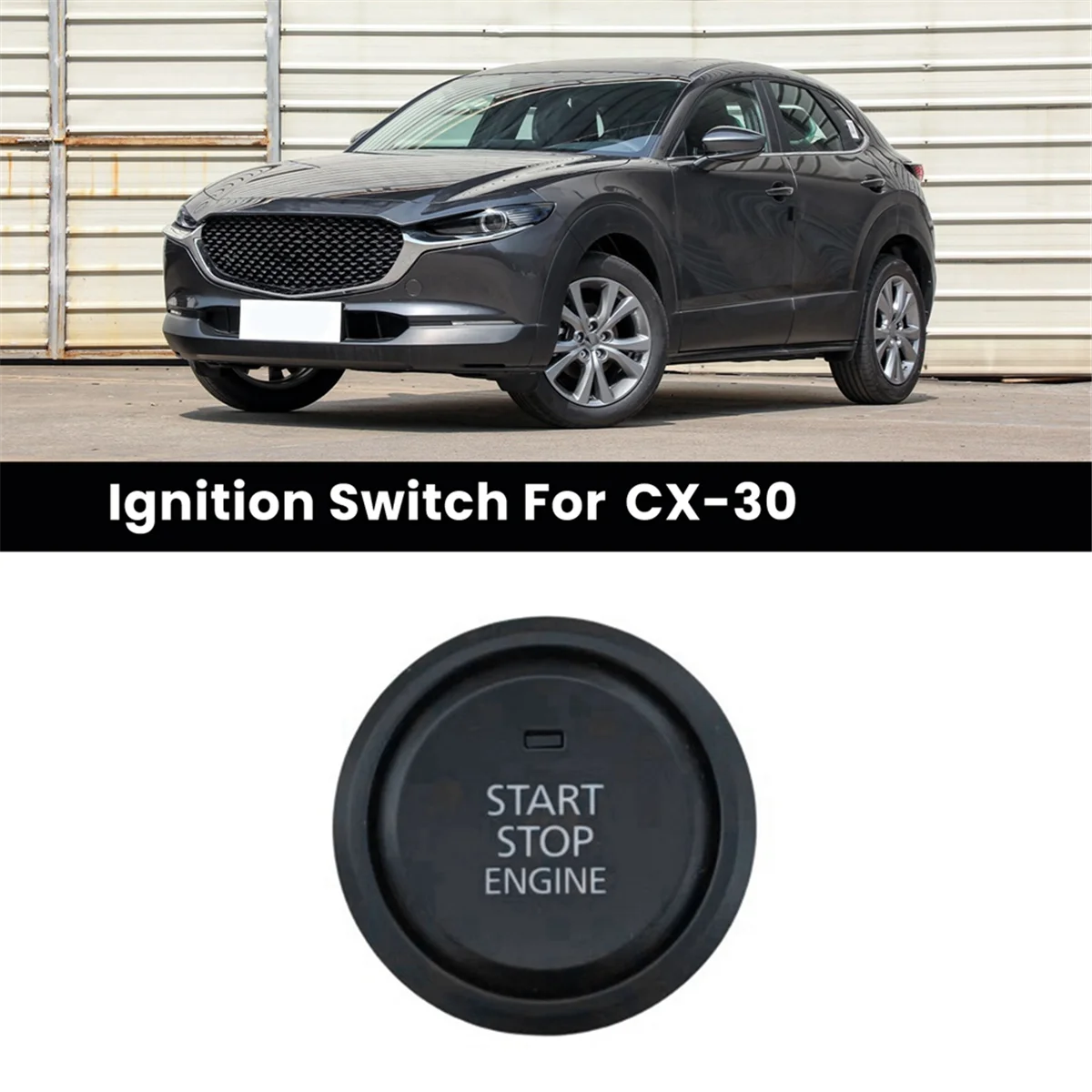 BDGF-66-3S0A Автомобильная кнопка запуска и остановки двигателя Kessy переключатель