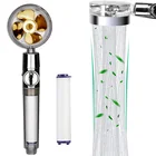 Дропшиппинг турбо пропеллер дождевая ручная душевая головка водосберегающая для ванной комнаты Аксессуары для душа струйный душ