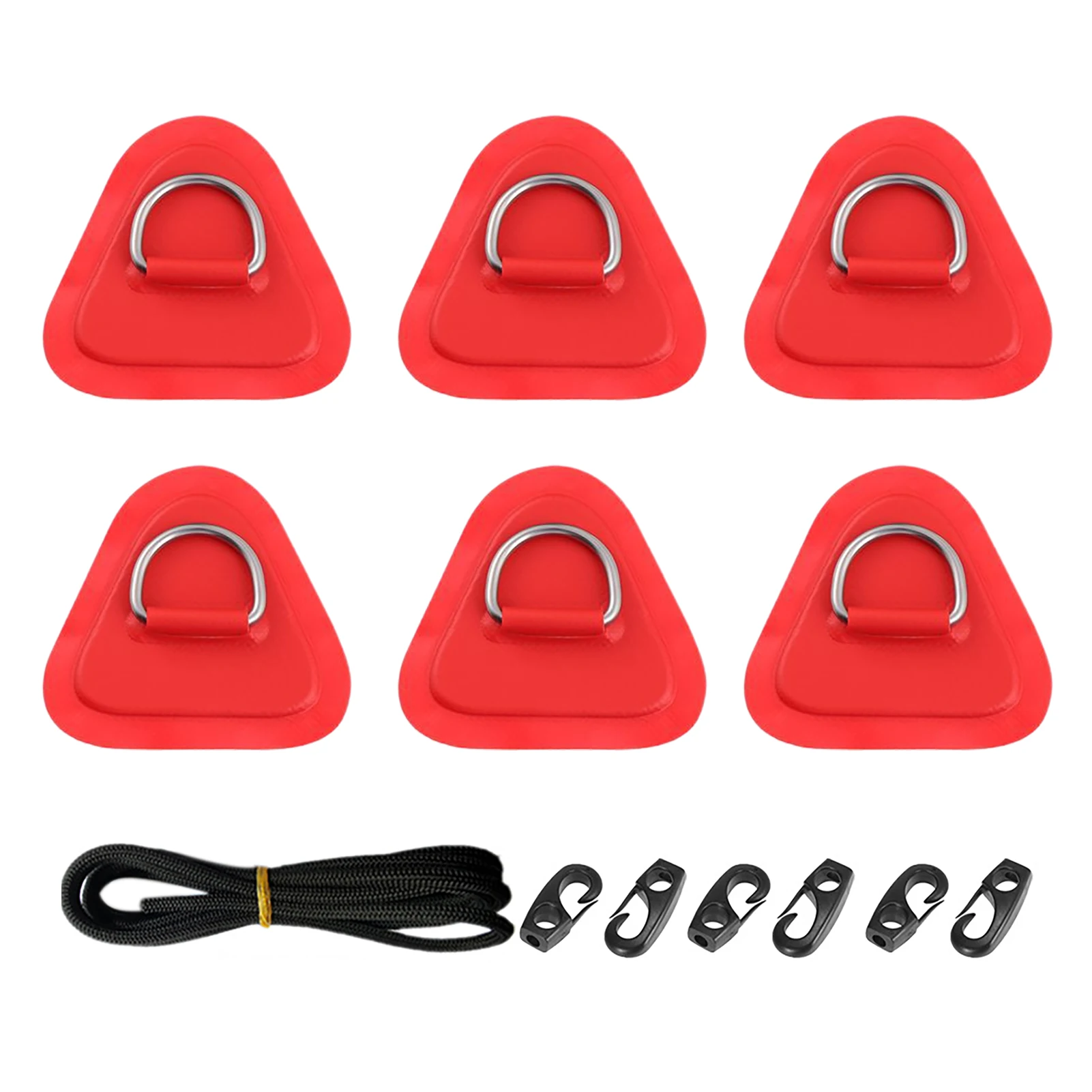 

Stainless Steel D-Ring Patch Kit Stainless Steel D Ring Patches Paddle Board Accessories Stand Up Paddle Boat Rafting