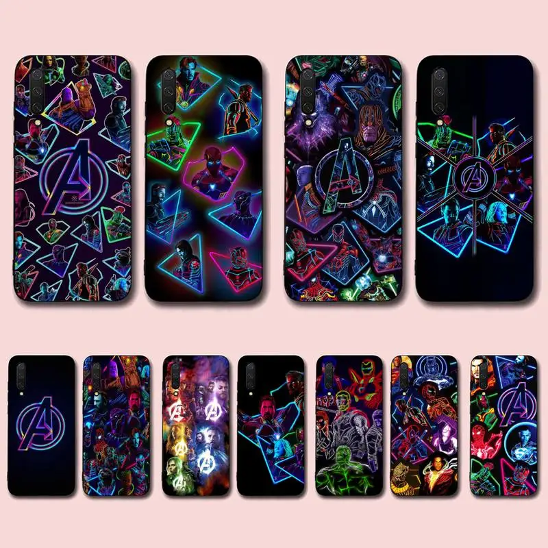

Marvel Avengers comics Phone Case for Xiaomi mi 5 6 8 9 10 lite pro SE Mix 2s 3 F1 Max2 3