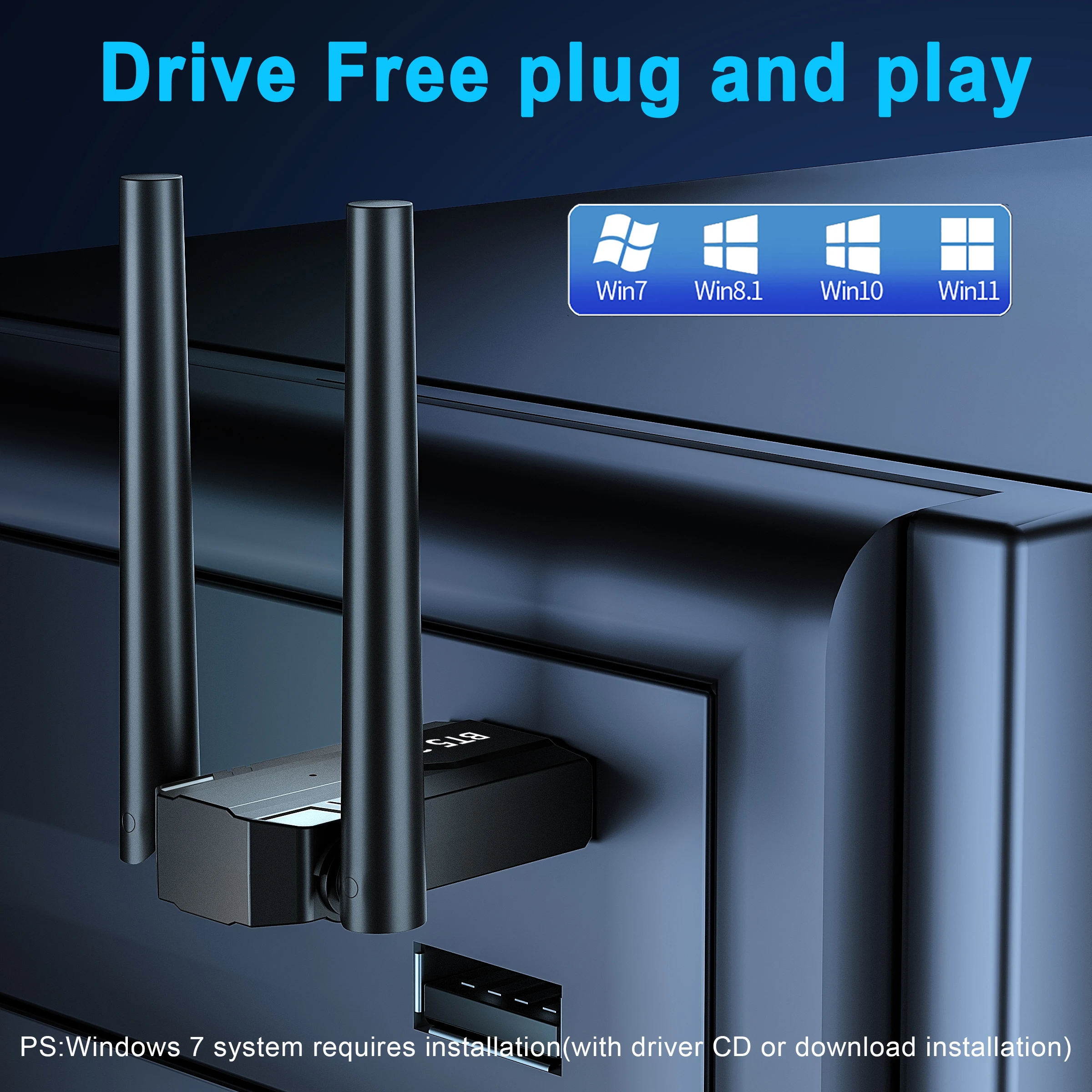 USB 3,0 Bluetooth 5,3 Адаптер Беспроводной Bluetooth Адаптер USB.