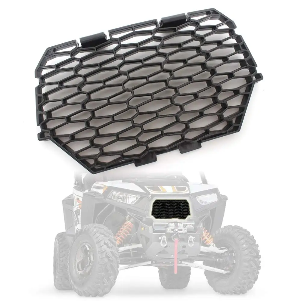 Новый черный Передний гриль из АБС-пластика совместимый с Polaris RZR XP S4 Turbo EPS Trail S 900