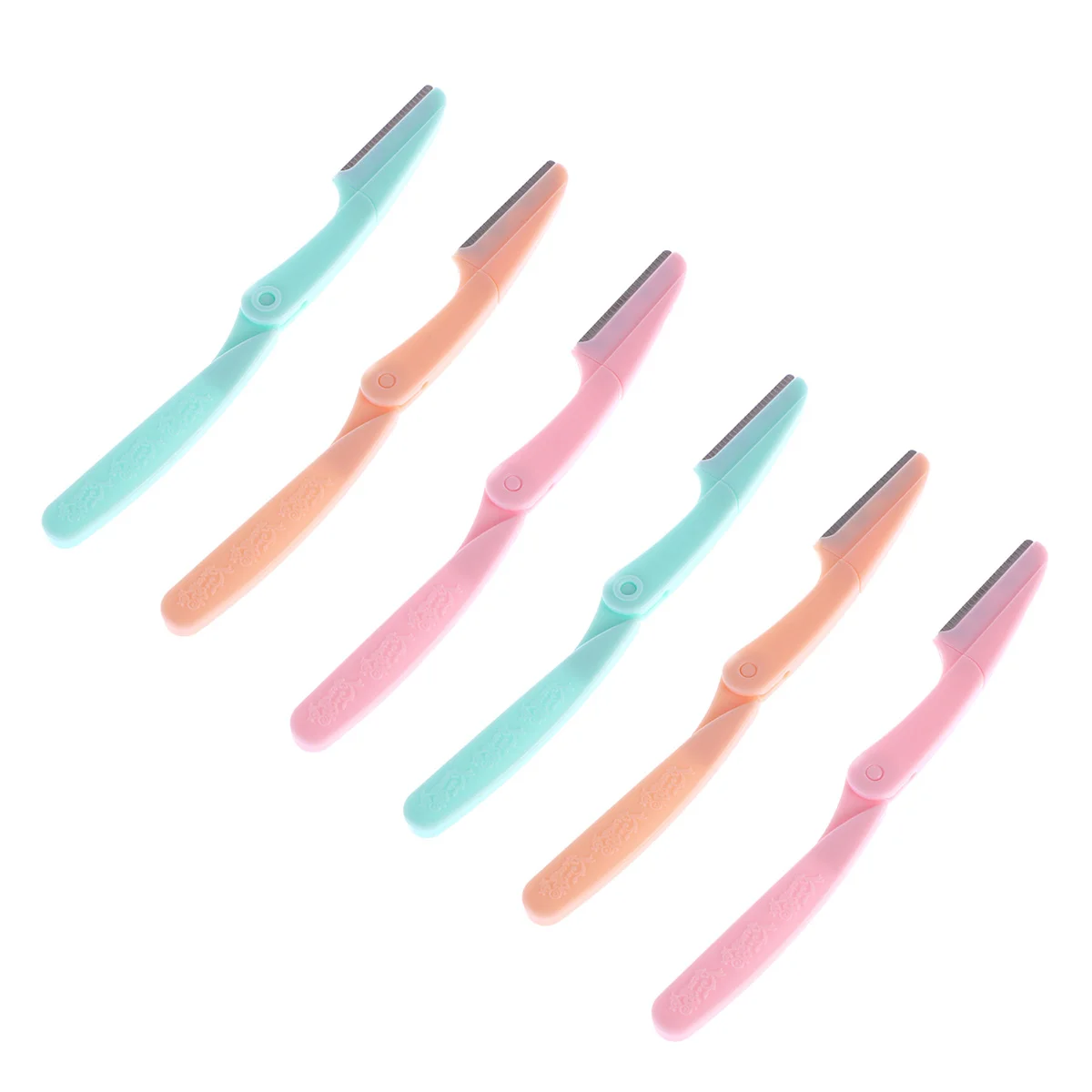 

6pcs Portable Eyebrow Hair Shaper Shaver Trimmer Shaving Grooming Remover Kit for Women Ladies