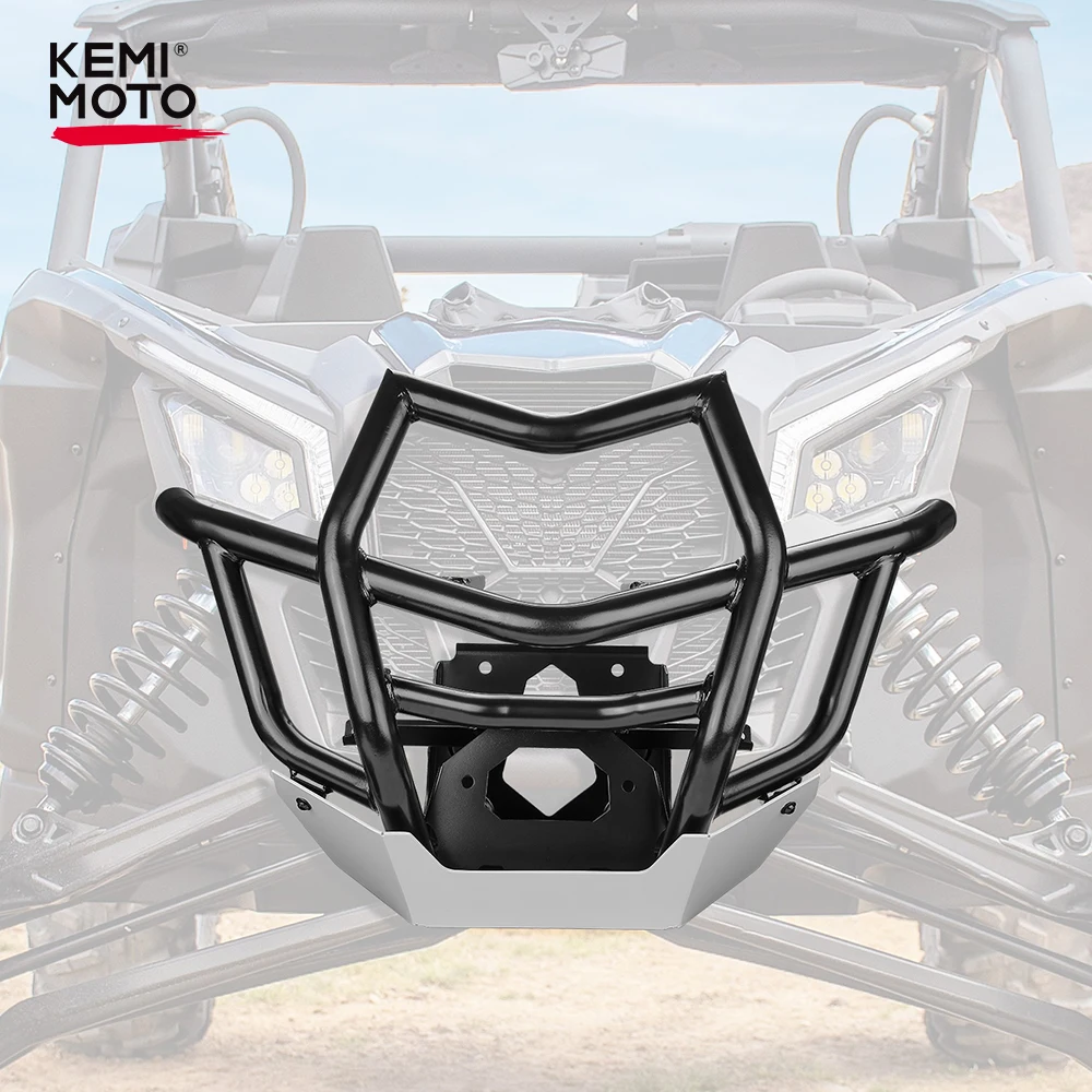 

KEMIMOTO X3 UTV Iron Front Bumper #715002878 For Can-am Maverick X3, Maverick X3 MAX 2017-2022