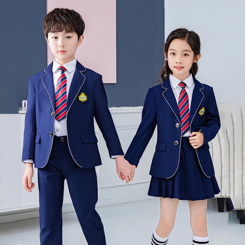 

2022 Formal Baby Boy School Uniform Tuxedo Spring Elegant Children Piano Suit Dresses Kids Party Outfit Gentleman Boy Party Wear